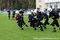 Podczas jednej z konkurencji, bieg uczestników zawodów